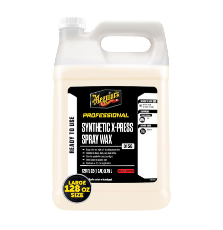 MEGUIARS-SYNTHETIC-XPRESS-SPRAY-WAX.png MEGUIAR'S SYNTHETIC X-PRESS SPRAY WAX - 1 GL